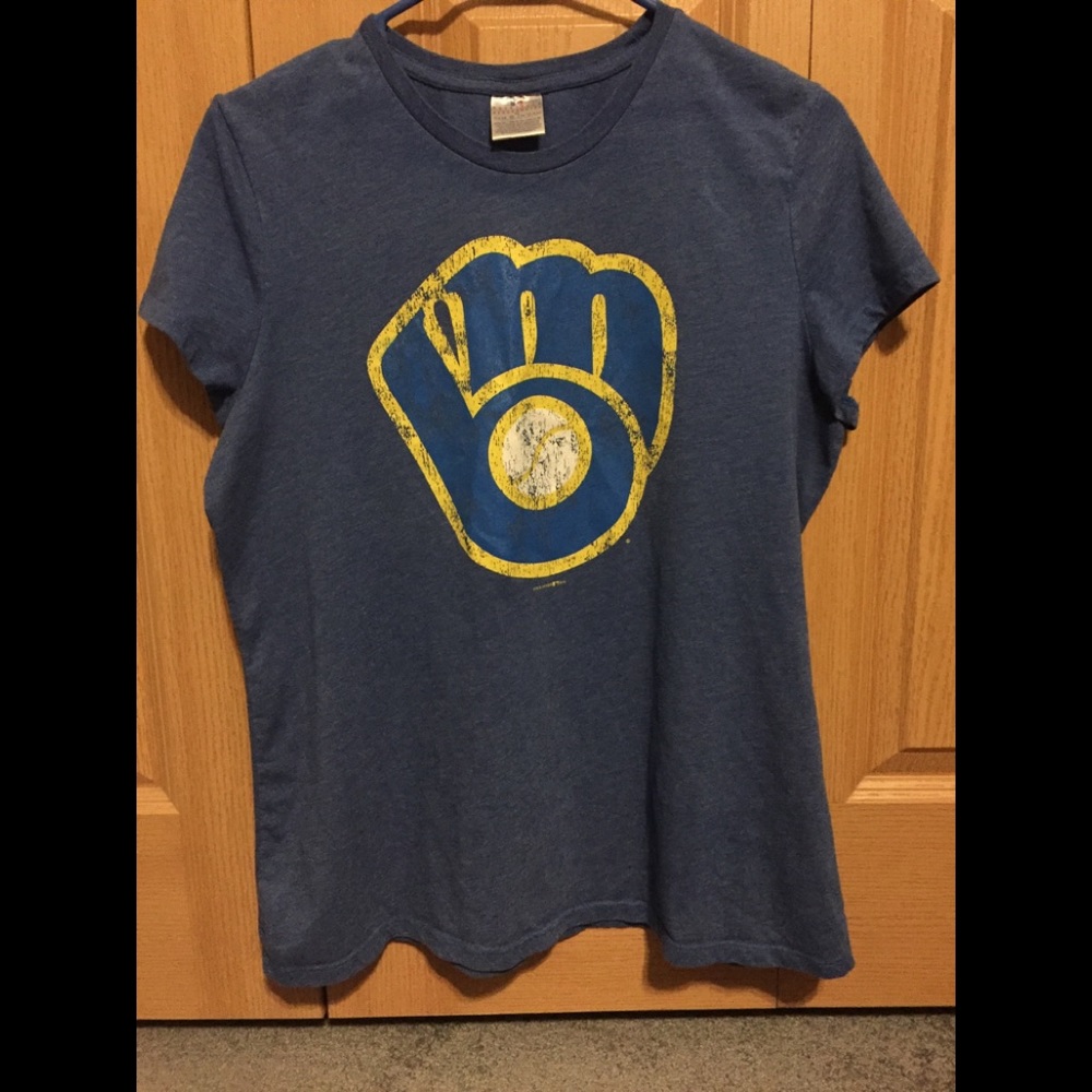 5th & Ocean Milwaukee Brewers Throwback Tee